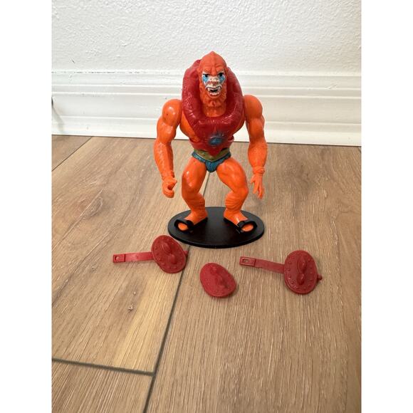 1981 MOTU Beast Man w/ Armor Action Figure & Accessories Mattel Masters Universe - Picture 13 of 13